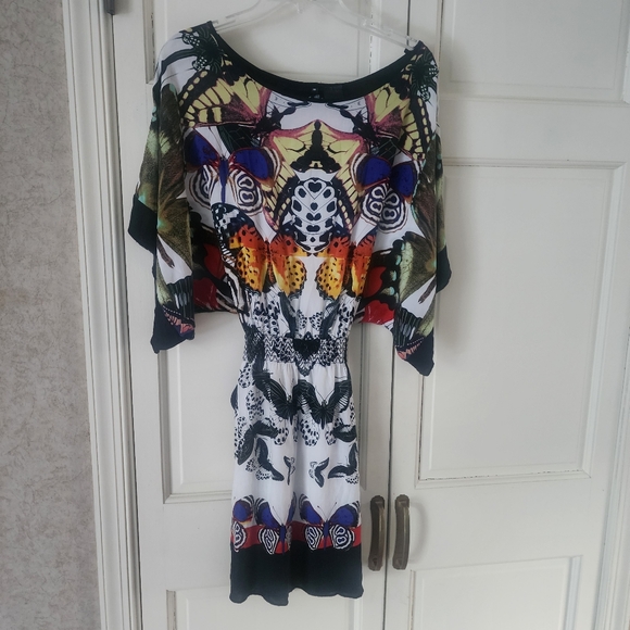 Desigual Floral Graphic Dress - Picture 2 of 6